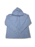 Handwarmer chest pocket hooded shirt