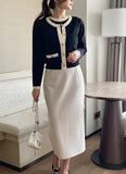 Teru Slit H-Line Skirt