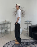 Khans Eyelet Cotton Cargo Pants