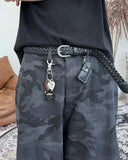 Days Camo Button Cotton Pants
