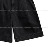 Lynn Minimal Pintuck Denim Shorts