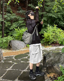 Brion Net Balloon Knit
