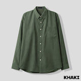 Crease Suede Overfit Shirt