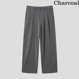 Izu brushed two-tuck slacks