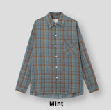 Miya Overfit Check Shirt