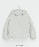Kotanna Quilted Hooded Padded Jumper