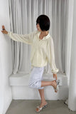 LIGHT SHIRRING JUMPER