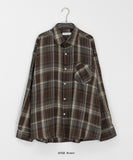 [unisex] Ryokoni Color Check Over Shirt