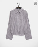 [MADE] Pawin Slim Fit Stripe Shirt