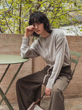 DENTS NYLON BANDING BALLOON PANTS