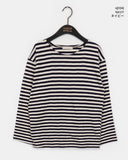 Conte Stripe Overfit Long Sleeve T-Shirt