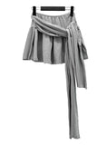 Tati Knot Flare Skirt