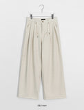 Houdini Corduroy Pintuck Brushed Wide Pants