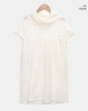 Obir Turtle Punching Short Sleeve Knit