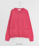 [unisex] Pokinin pocket over knit cardigan
