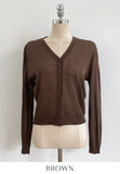 Genin Basic V-neck Cardigan