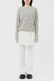 Vu Striped Henley Top