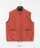 [BAONHAUS] Sylph Color Matching Fleece Vest