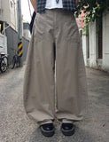 Sto shirring pocket balloon wide pants