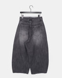 [MADE] N-T Stud Pocket Balloon Fit Washed Denim Long Pants