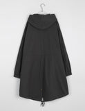 [BAONHAUS] Rubein Over Hood Long Field Jacket