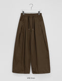[Unisex] Cruhi Keyring Banding Balloon Wide Pants