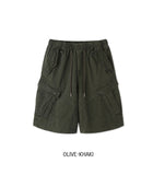 Keshi Pigment Washed Cargo Bermuda Shorts