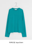 Kayushi Basic Color Layered Long Sleeve Tee