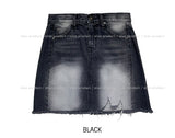 Mono Vintage Denim Mini Skirt
