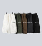Balloon Cargo Bermuda Pants