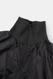 City leisure high-neck zip-up vest