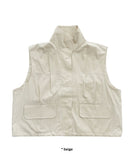 PINTUCK POCKET VEST