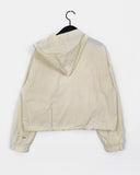 Surf Lace Hood Windbreaker Zip-Up