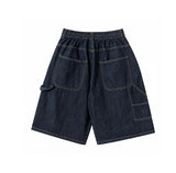Bureau Linen Bermuda Denim Pants