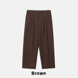 Rowoon Two-Tuck Wide Slacks