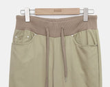 Novan Shibori Elastic Bootcut Pants