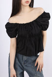 Danbi frill blouse