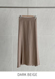 Diane Banding Flared Long Skirt