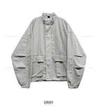 Dusty Pocket String Field Bomber Jacket