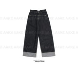 ROLL-UP WIDE DENIM