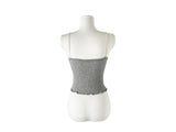 Suha Lace Square Ribbed Sleeveless