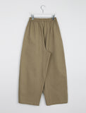 [BAONHAUS] Kinfu pigment banding wide balloon pants
