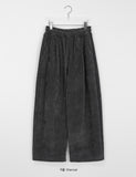 [unisex] Henrena banding wide corduroy pants