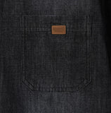 Frue Vintage Washing Denim Half Shirt