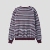 Sunday V-neck Stripe Knit