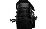 Cont Leather Pocket Shoulder Bag