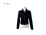 Bader Corduroy Slim Fit Collar Jacket