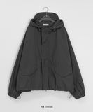 [unisex] Sobeni Two-Way String Cap Hood Wind Jumper