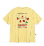 Strawberry Band Short Sleeve Tee