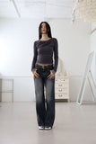 Sain Drape Shirring Tee